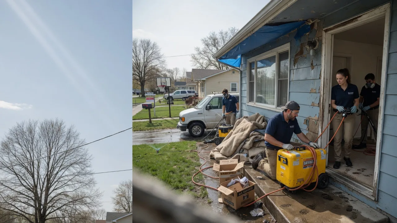 Basement Flood Cleanup in Phelps, NY near me